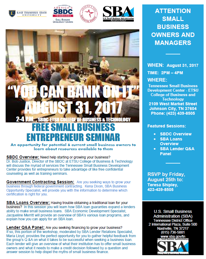 You Can Bank on It Seminar for Borrowers
